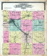 County Outline Map, Elkhart County 1915